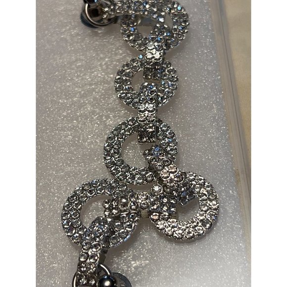 Luxury Clear Diamond Chain Wristband Antifall Soft Case IPhone 14 MaxPro - Picture 9 of 10